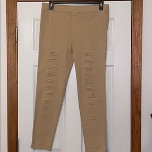 Tan Jeggings